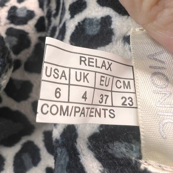 Vionic Relax II Slip On Leopard Print Slipper Pink/Gray Women 6M NWB - Picture 9 of 9